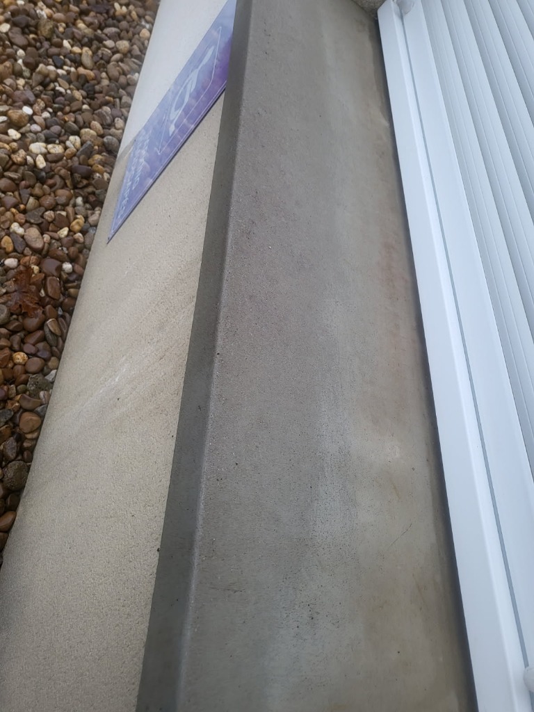 Après - Nettoyage appui de fenêtre